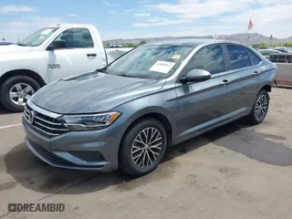 2021 Volkswagen Jetta S with VIN 3VWC57BU1MM024086, listed as a IAAI auction lot 42009047 with 48,280 mi miles. Bid and sale history available at carsss.com. Image 2.