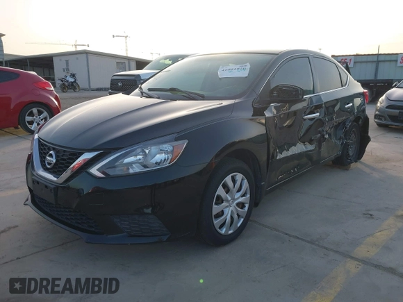 2017 Nissan Sentra S with VIN 3N1AB7AP9HY411436, listed as a IAAI auction lot 41801826 with 83,093 mi miles. Bid and sale history available at carsss.com. Image 19.