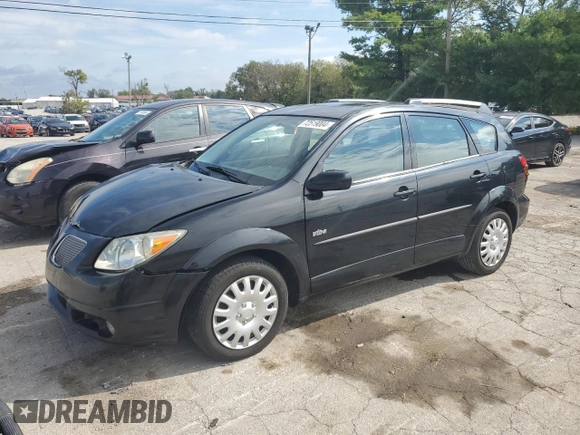 2005 Pontiac Vibe with VIN 5Y2SL63875Z426551, listed as a Copart auction lot 72519004 with 224,670 mi miles and Salvage Title. Bid and sale history available at carsss.com. Image 1.