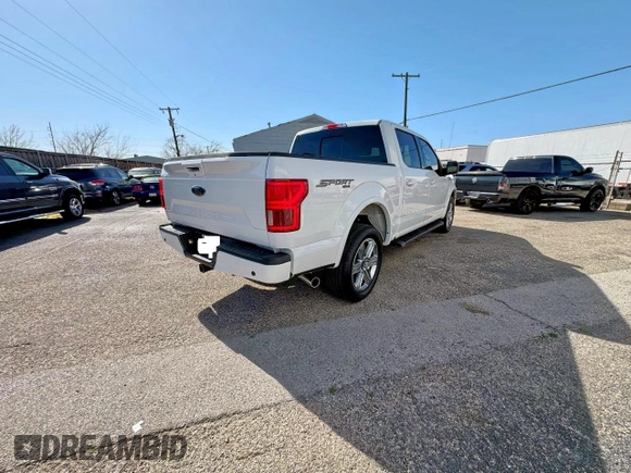 2019 Ford F-150 XL with VIN 1FTEW1E52KFB84999, listed as a Copart auction lot 50567745 with 77,096 mi miles and Clean Title. Bid and sale history available at carsss.com. Image 4.