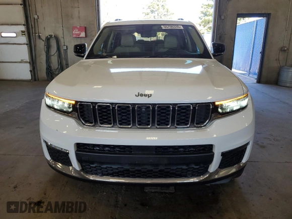 2022 Jeep Grand Cherokee Limited z VIN 1C4RJKBGXN8549689, wystawiony jako Copart lot #55700335 z przebiegiem 30 806 mil mil oraz Szkoda całkowita • Salvage title. Historia ofert i sprzedaży dostępna na DreamBid. Obrazek 5.