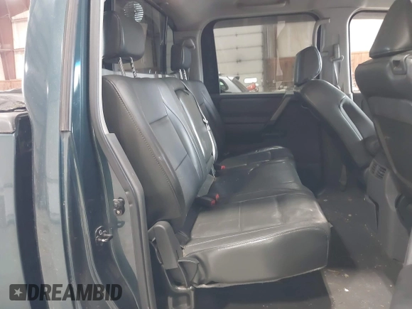 2005 Nissan Titan LE with VIN 1N6AA07B55N500154, listed as a IAAI auction lot 42455068 with 147,180 mi miles and . Bid and sale history available at DreamBid. Image 8.