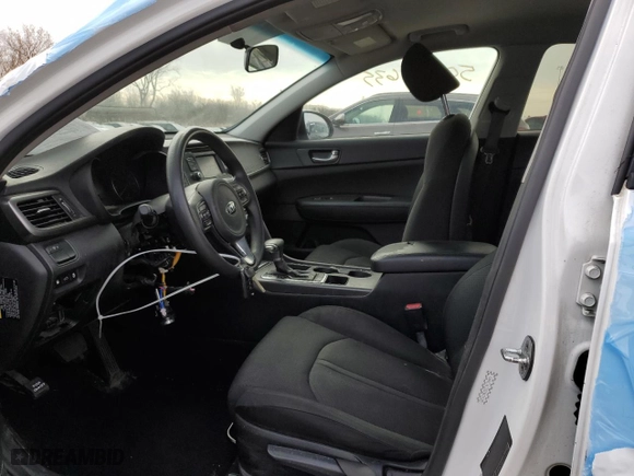 2016 Kia Optima LX with VIN KNAGT4L33G5071125, listed as a Copart auction lot 50744635 with 59,096 mi miles and Salvage Title. Bid and sale history available at carsss.com. Image 7.