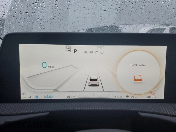 2022 Kia EV6 Wind z VIN KNDC3DLC9N5027015, wystawiony jako Copart lot #89115265 z przebiegiem 50 191 mil mil oraz Szkoda całkowita • Salvage title. Historia ofert i sprzedaży dostępna na DreamBid. Obrazek 9.