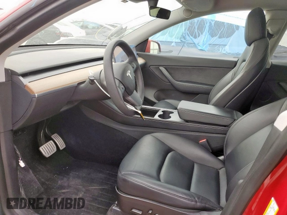 2022 Tesla Model Y Performance с VIN 7SAYGDEF0NF312799, выставлен на аукционе Copart как лот 55165915 с пробегом 38 377 миль миль и Чистый • Clean title. История ставок и продаж доступна на DreamBid. Изображение 7.
