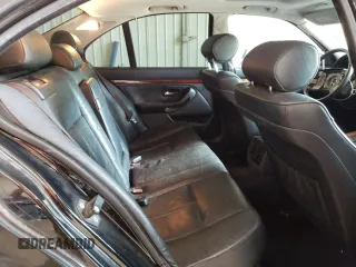 2001 BMW 5 Series 530iA with VIN WBADT63461CF04935, listed as a Copart auction lot 61252214 with 186,050 mi miles and Salvage Title. Bid and sale history available at carsss.com. Image 10.