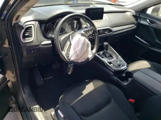 2020 Mazda CX-9 Sport with VIN JM3TCABYXL0423435, listed as a Copart auction lot 57283733 with 27,169 mi miles and . Bid and sale history available at DreamBid. Image 8.