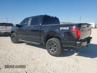 2024 Ford F-150 STX with VIN 1FTEW2LP8RFB79472, listed as a Copart auction lot 42255075 with 1,696 mi miles and Salvage Title. Bid and sale history available at carsss.com. Image 2.