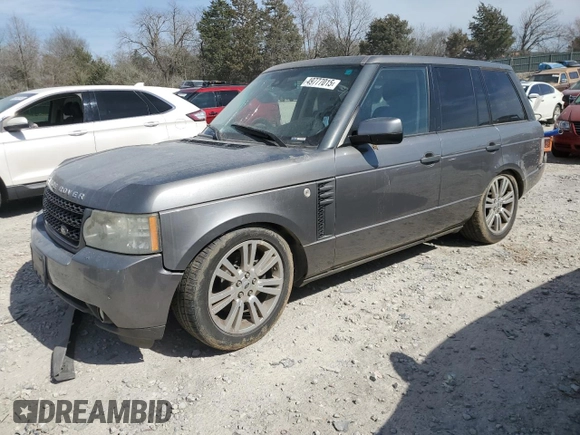2011 Land Rover Range Rover HSE Lux z VIN SALMF1D42BA330151, wystawiony jako Copart lot #49777015 z przebiegiem 117 470 mil mil oraz Czysty tytuł • Clean title. Historia ofert i sprzedaży dostępna na DreamBid. Obrazek 1.