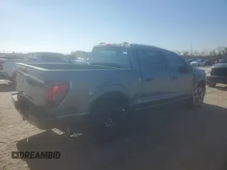 2024 Ford F-150 STX with VIN 1FTEW2K5XRKE50524, listed as a Copart auction lot 85905804 with 4,804 mi miles and Salvage Title. Bid and sale history available at carsss.com. Image 3.