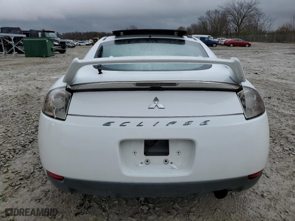 2008 Mitsubishi Eclipse GS with VIN 4A3AK64F98E021019, listed as a Copart auction lot 80774744 with 154,384 mi miles and Salvage Title. Bid and sale history available at carsss.com. Image 6.