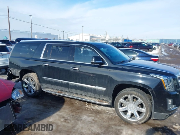 2018 Cadillac Escalade ESV Premium Luxury z VIN 1GYS4JKJ4JR396272, wystawiony jako IAAI lot #41662967 z przebiegiem 67 865 mil mil oraz . Historia ofert i sprzedaży dostępna na DreamBid. Obrazek 13.