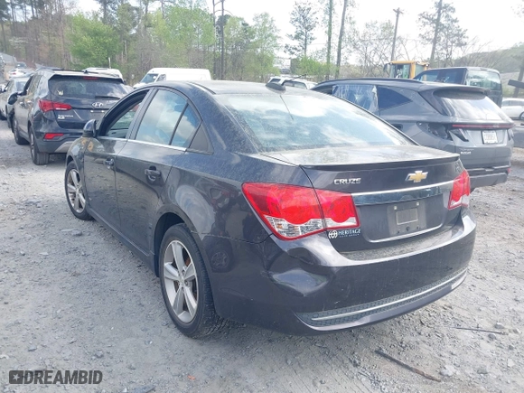 2015 Chevrolet Cruze LT with VIN 1G1PE5SB6F7101516, listed as a IAAI auction lot 41968922 with 161,818 mi miles. Bid and sale history available at carsss.com. Image 3.