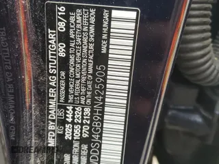 2017 Mercedes-Benz CLA 250 z VIN WDDSJ4GB9HN425905, wystawiony jako Copart lot #58306625 z przebiegiem 49 809 mil mil oraz Szkoda całkowita • Salvage title. Historia ofert i sprzedaży dostępna na DreamBid. Obrazek 13.