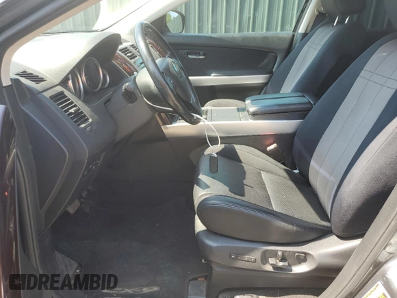 2013 Mazda CX-9 Grand Touring with VIN JM3TB3DV0D0405657, listed as a Copart auction lot 62142165 with 77,951 mi miles and Salvage title. Bid and sale history available at DreamBid. Image 7.