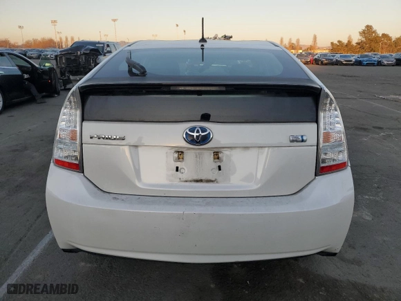 2011 Toyota Prius I with VIN JTDKN3DU9B5318312, listed as a Copart auction lot 88603065 with 256,306 mi miles and Salvage Title. Bid and sale history available at carsss.com. Image 6.