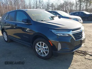 2023 Chevrolet Equinox LT with VIN 3GNAXKEG1PL245637, listed as a IAAI auction lot 41669319 with 42,968 mi miles and . Bid and sale history available at carsss.com. Image 1.