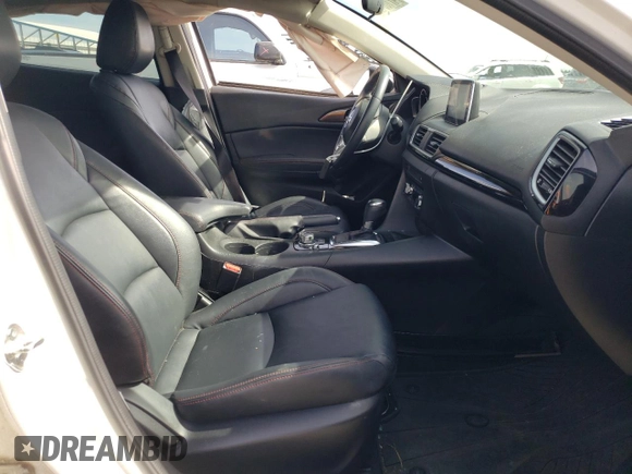 2014 Mazda 3 i Grand Touring with VIN JM1BM1W71E1200216, listed as a Copart auction lot 47188425 with 80,689 mi miles and Salvage Title. Bid and sale history available at carsss.com. Image 7.