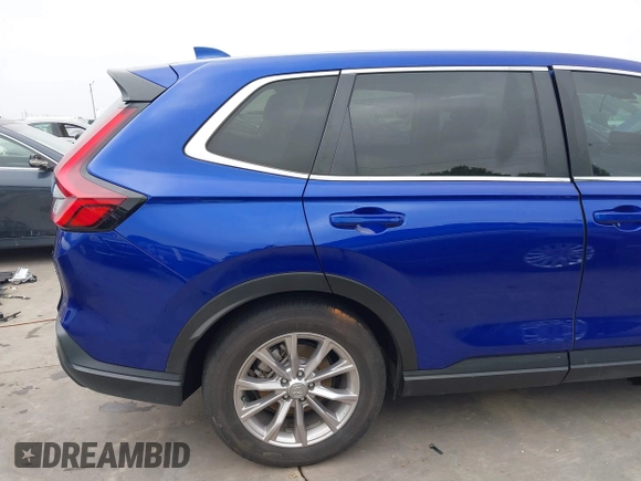 2024 Honda CR-V EX-L with VIN 2HKRS4H78RH459237, listed as a IAAI auction lot 41909593 with 23,217 mi miles. Bid and sale history available at carsss.com. Image 22.