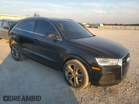 2016 Audi Q3 Premium Plus with VIN WA1EFCFS2GR012956, listed as a Copart auction lot 77747174 with 14,411 mi miles and Salvage Title. Bid and sale history available at carsss.com. Image 4.
