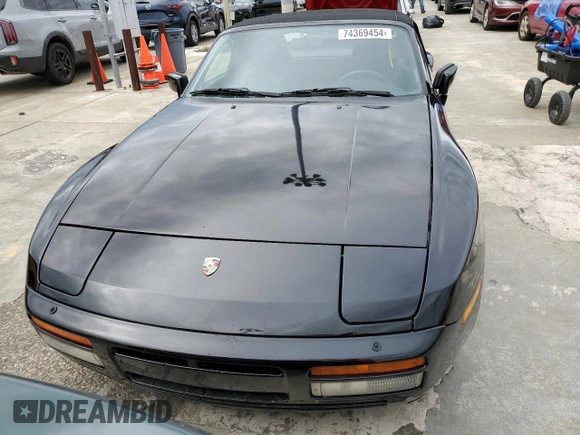 1990 Porsche 944 with VIN WP0CB2946LN480366, listed as a Copart auction lot 74369454 with 78,709 mi miles and Salvage title. Bid and sale history available at DreamBid. Image 5.