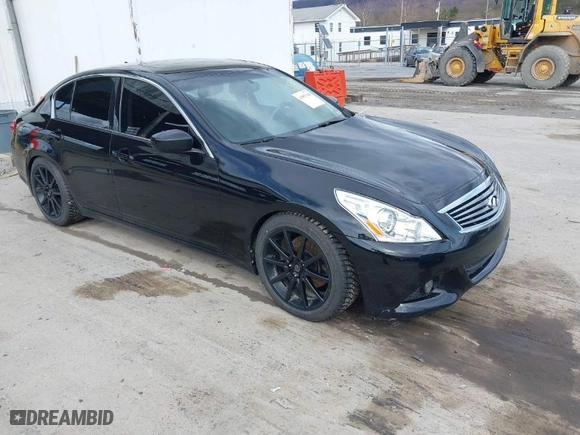 2013 Infiniti G37 Sedan x with VIN JN1CV6AR6DM358607, listed as a IAAI auction lot 41957540 with 145,009 mi miles. Bid and sale history available at carsss.com. Image 1.