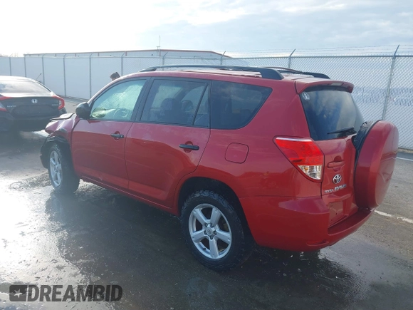 2008 Toyota RAV4 with VIN JTMBK33V086033312, listed as a IAAI auction lot 41898250 with 157,244 mi miles. Bid and sale history available at carsss.com. Image 3.