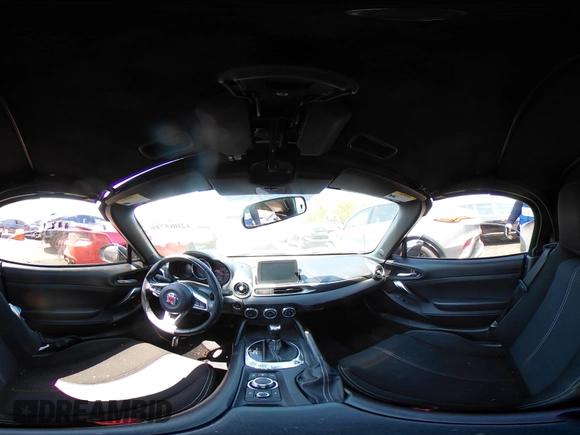 2018 FIAT 124 Spider Classica with VIN JC1NFAEK1J0136558, listed as a IAAI auction lot 42065716 with 67,000 mi miles and . Bid and sale history available at DreamBid. Image 18.