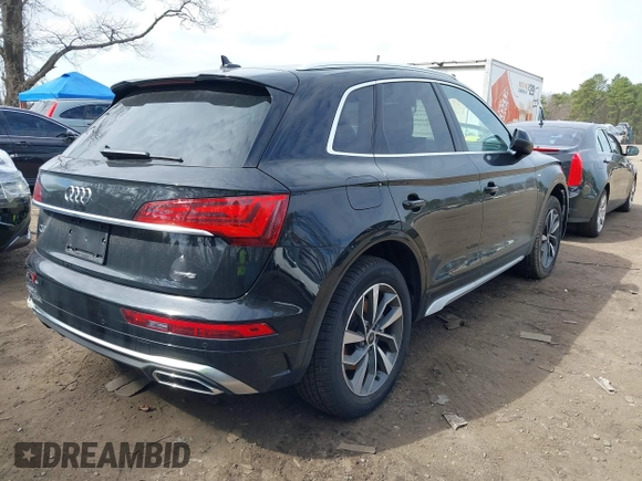 2025 Audi Q5 S line Premium Plus with VIN WA1EAAFY2S2035114, listed as a IAAI auction lot 42001102 with 778 mi miles and . Bid and sale history available at DreamBid. Image 4.