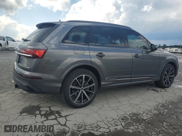 2021 Audi Q7 Premium Plus with VIN WA1LXAF76MD027344, listed as a Copart auction lot 59019365 with 67,983 mi miles and Clean title. Bid and sale history available at DreamBid. Image 3.