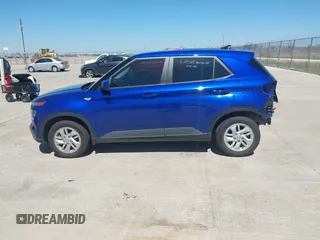 2022 Hyundai Venue SE with VIN KMHRB8A39NU202839, listed as a IAAI auction lot 41729776 with 27,154 mi miles and . Bid and sale history available at DreamBid. Image 14.