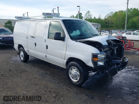 2011 Ford Econoline Cargo Commercial z VIN 1FTNE2EL6BDB35128, wystawiony jako IAAI lot #42088056 z przebiegiem 146 609 mil mil oraz . Historia ofert i sprzedaży dostępna na DreamBid. Obrazek 1.