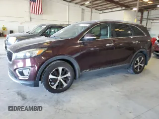 2016 Kia Sorento EX with VIN 5XYPHDA51GG014728, listed as a Copart auction lot 58177975 with 192,140 mi miles and Clean title. Bid and sale history available at DreamBid. Image 1.
