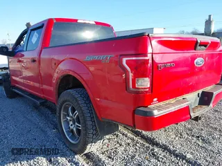 2016 Ford F-150 XLT with VIN 1FTFW1EG0GFD24822, listed as a IAAI auction lot 41292830 with Not Provided miles and . Bid and sale history available at carsss.com. Image 3.