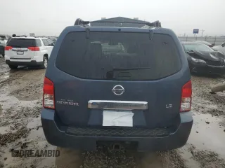 2005 Nissan Pathfinder LE with VIN 5N1AR18U25C791513, listed as a Copart auction lot 85819304 with 166,158 mi miles and Salvage title. Bid and sale history available at DreamBid. Image 6.