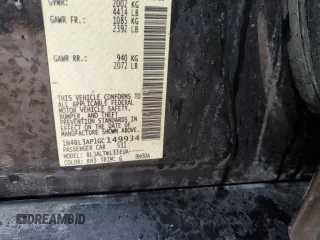 2016 Nissan Altima SR with VIN 1N4BL3AP1GC149934, listed as a Copart auction lot 37496334 with 110,661 mi miles and Salvage Title. Bid and sale history available at carsss.com. Image 12.
