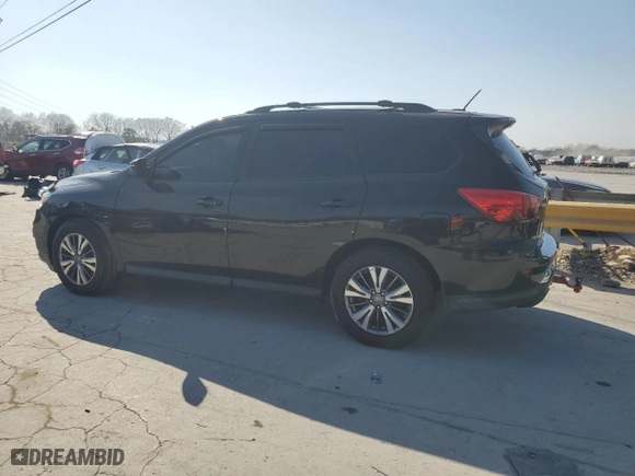 2018 Nissan Pathfinder S with VIN 5N1DR2MM5JC644377, listed as a Copart auction lot 48988745 with 0 mi miles and Salvage Title. Bid and sale history available at carsss.com. Image 2.