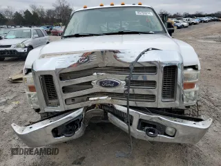 2010 Ford F-250 XL with VIN 1FTSW2AR1AEA31293, listed as a Copart auction lot 85756814 with 118,994 mi miles and Salvage title. Bid and sale history available at DreamBid. Image 5.