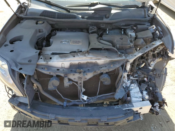 2012 Lexus RX 450h with VIN JTJBC1BA8C2430361, listed as a Copart auction lot 57565095 with 261,038 mi miles and Salvage title. Bid and sale history available at DreamBid. Image 12.