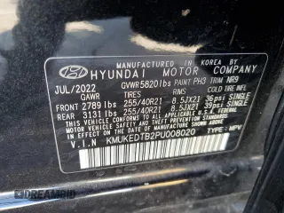 2023 Genesis GV60 Performance z VIN KMUKEDTB2PU008020, wystawiony jako Copart lot #42407805 z przebiegiem 30 760 mil mil oraz Szkoda całkowita • Salvage title. Historia ofert i sprzedaży dostępna na DreamBid. Obrazek 14.