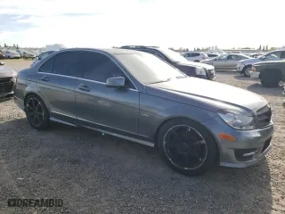 2012 Mercedes-Benz C-Class C 250 Sport with VIN WDDGF4HB6CA647629, listed as a Copart auction lot 52824625 with 93,140 mi miles and Clean Title. Bid and sale history available at carsss.com. Image 4.