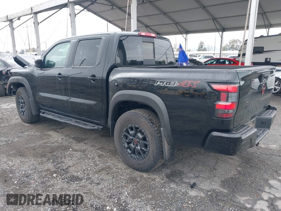 2024 Nissan Frontier SV with VIN 1N6ED1EK0RN654245, listed as a IAAI auction lot 41919490 with 12,808 mi miles and . Bid and sale history available at DreamBid. Image 3.