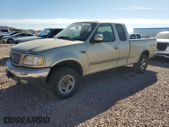 1999 Ford F-150 XL with VIN 2FTRX18L1XCA21305, listed as a Copart auction lot 44356815 with 250,838 mi miles and Salvage Title. Bid and sale history available at carsss.com. Image 1.