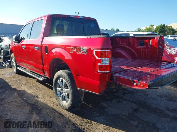 2020 Ford F-150 XL with VIN 1FTEW1E4XLKD16830, listed as a IAAI auction lot 42348507 with 108,718 mi miles and . Bid and sale history available at DreamBid. Image 3.