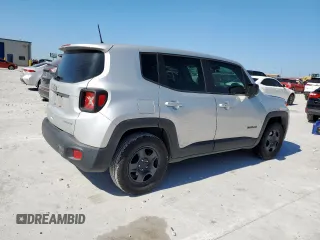 2020 Jeep Renegade Sport with VIN ZACNJAAB3LPL03021, listed as a Copart auction lot 62174615 with 51,645 mi miles and Salvage title. Bid and sale history available at DreamBid. Image 3.