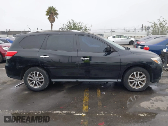 2016 Nissan Pathfinder S with VIN 5N1AR2MNXGC637753, listed as a IAAI auction lot 41526049 with 119,409 mi miles and . Bid and sale history available at DreamBid. Image 13.