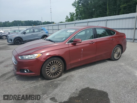 2016 Ford Fusion Titanium with VIN 3FA6P0K93GR347064, listed as a Copart auction lot 58547915 with 190,597 mi miles and Salvage title. Bid and sale history available at DreamBid. Image 1.