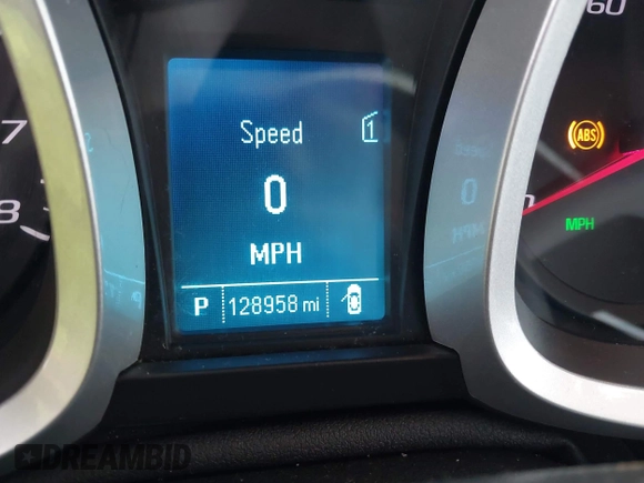 2012 Chevrolet Equinox LT w/1LT with VIN 2GNFLEE58C6380176, listed as a IAAI auction lot 37668158 with 128,958 mi miles. Bid and sale history available at carsss.com. Image 7.