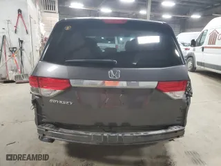 2014 Honda Odyssey EX with VIN 5FNRL5H4XEB130086, listed as a Copart auction lot 52018125 with 120,601 mi miles and Salvage Title. Bid and sale history available at carsss.com. Image 6.