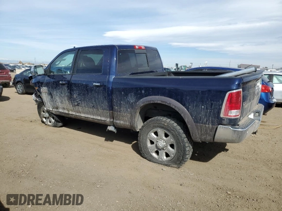 2018 Ram 2500 Laramie z VIN 3C6UR5FL7JG366919, wystawiony jako Copart lot #48167045 z przebiegiem 89 773 mil mil oraz Szkoda całkowita • Salvage title. Historia ofert i sprzedaży dostępna na DreamBid. Obrazek 2.